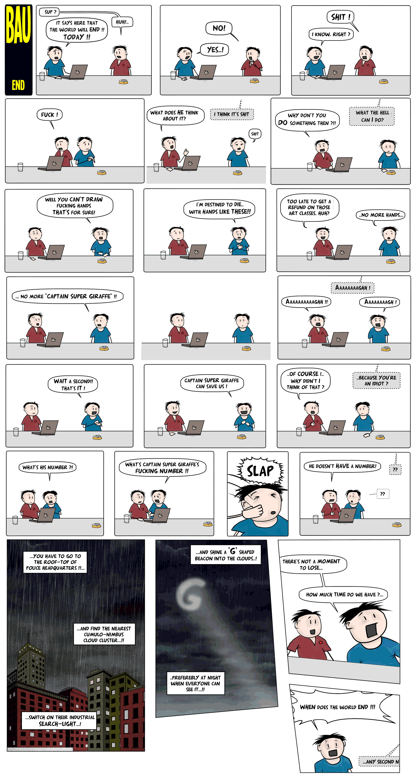 Bau webcomic #4 - End